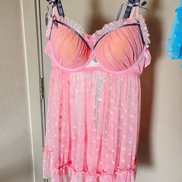 Adorable Push Up Babydoll - Picture 6 of 9